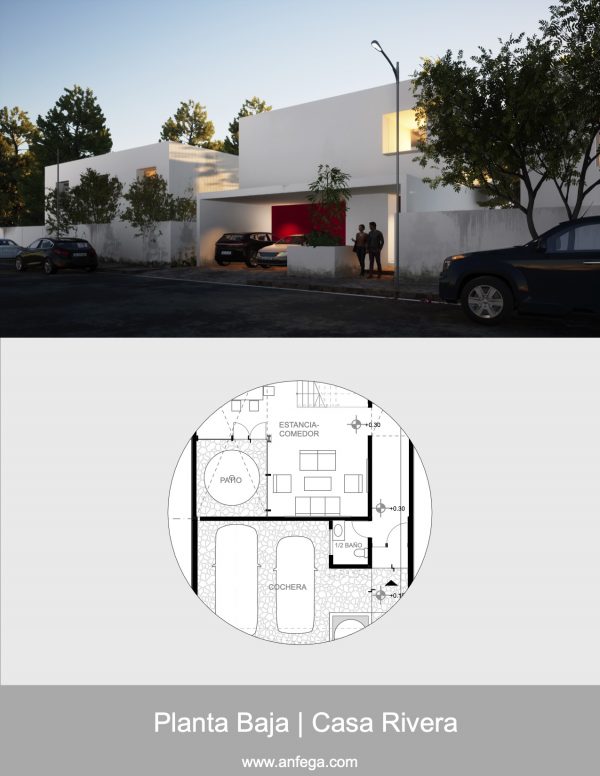 Planta Baja - Casa Rivera