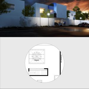 Planta Azotea - Casa Cubo