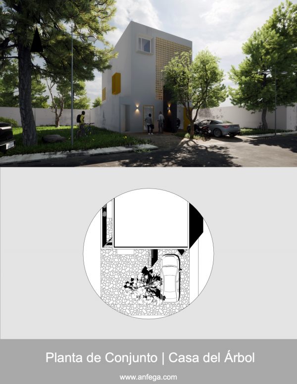 Planta de Conjunto – Casa del Árbol