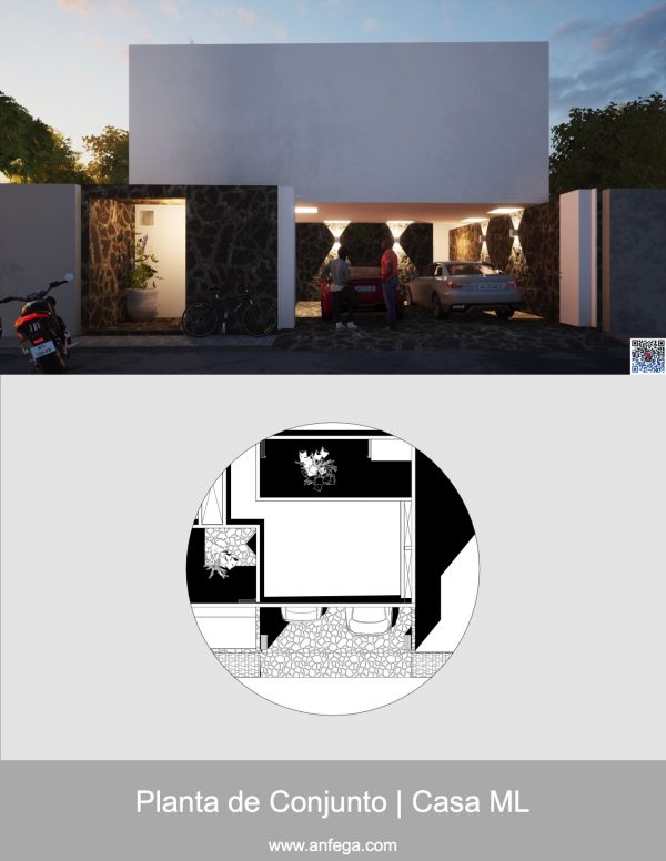 Planta de Conjunto - Casa ML