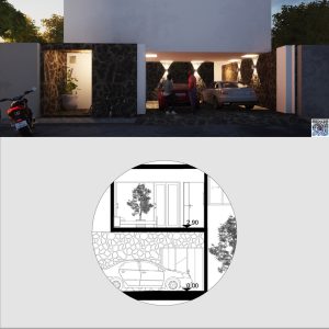 Corte Longitudinal - Casa ML