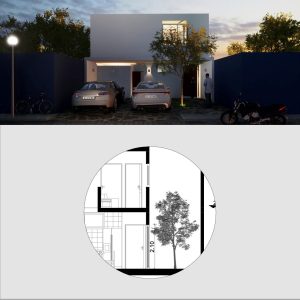 Corte Transversal - Casa MG