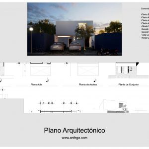 Plano Arquitectónico - Casa MG