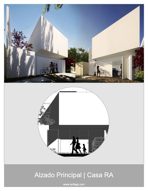 Fachada Principal – Casa RA