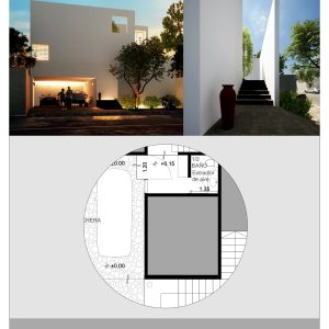 Planta de cochera - Casa LZ