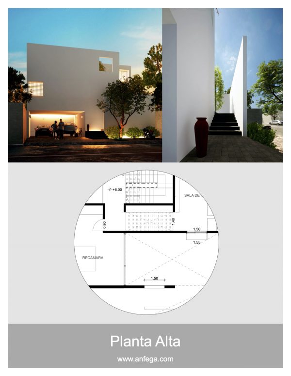 Planta Alta - Casa LZ