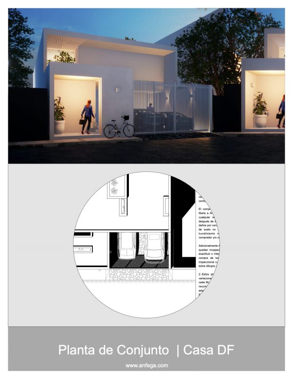 Planta de Conjunto - Casa DF