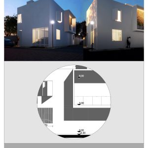 Alzado Lateral - Casa FJ-2
