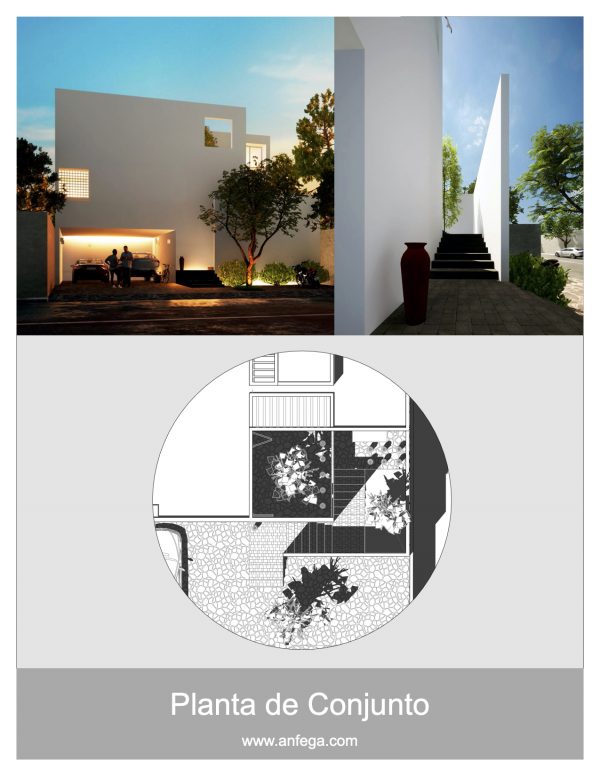 Planta de Conjunto - Casa LZ