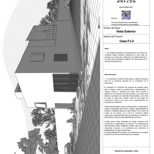 Vista Exterior 1 - Casa FJ-2