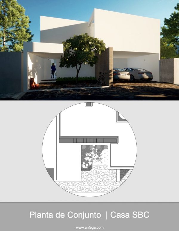 Planta de Conjunto - Casa SBC