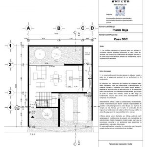 Planta Baja - Casa SBC