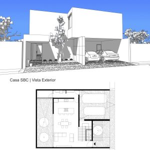 Vista Exterior - Casa SBC