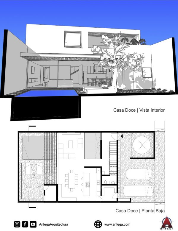 Vista Interior 1 - Casa Doce
