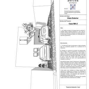 Vista Exterior - Casa MA-2