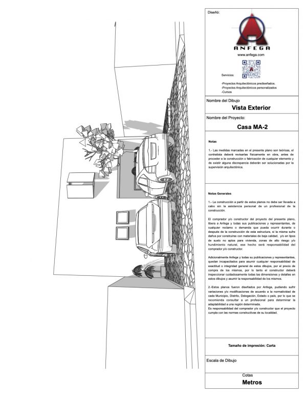 Vista Exterior - Casa MA-2