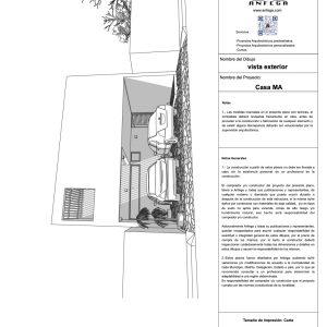 Vista Exterior - Casa MA