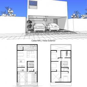 Vista Exterior 1 - Casa MA