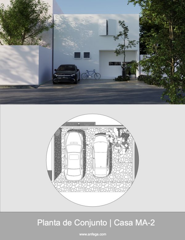 Planta de Conjunto - Casa MA-2