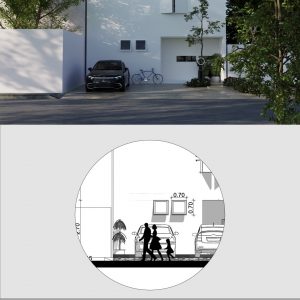 Alzado Principal - Casa MA-2