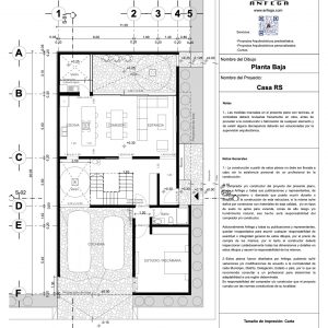 Planta Baja - Casa RS