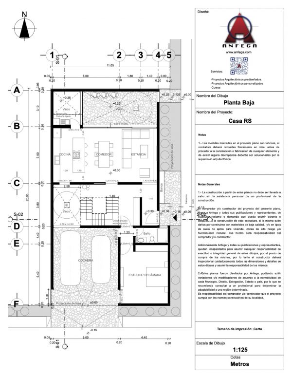Planta Baja - Casa RS