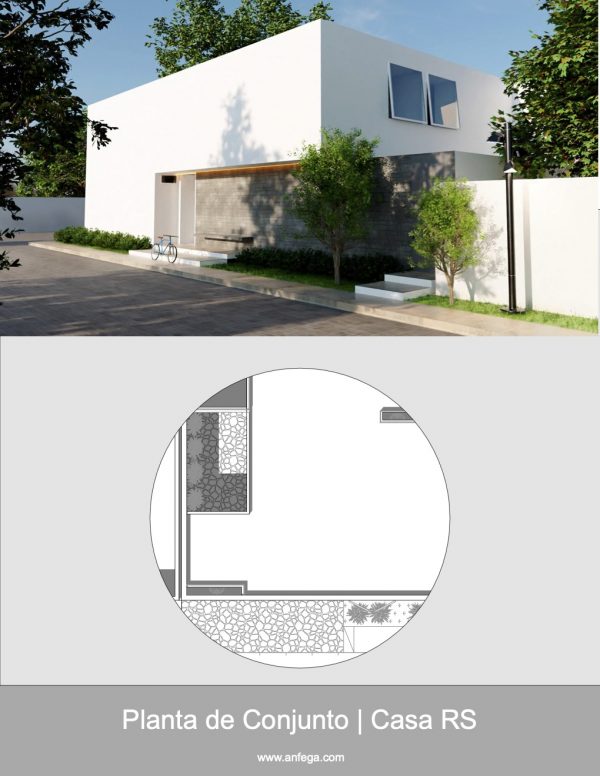 Planta de Conjunto - Casa RS