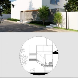 Sección Transversal S-02 - Casa RS